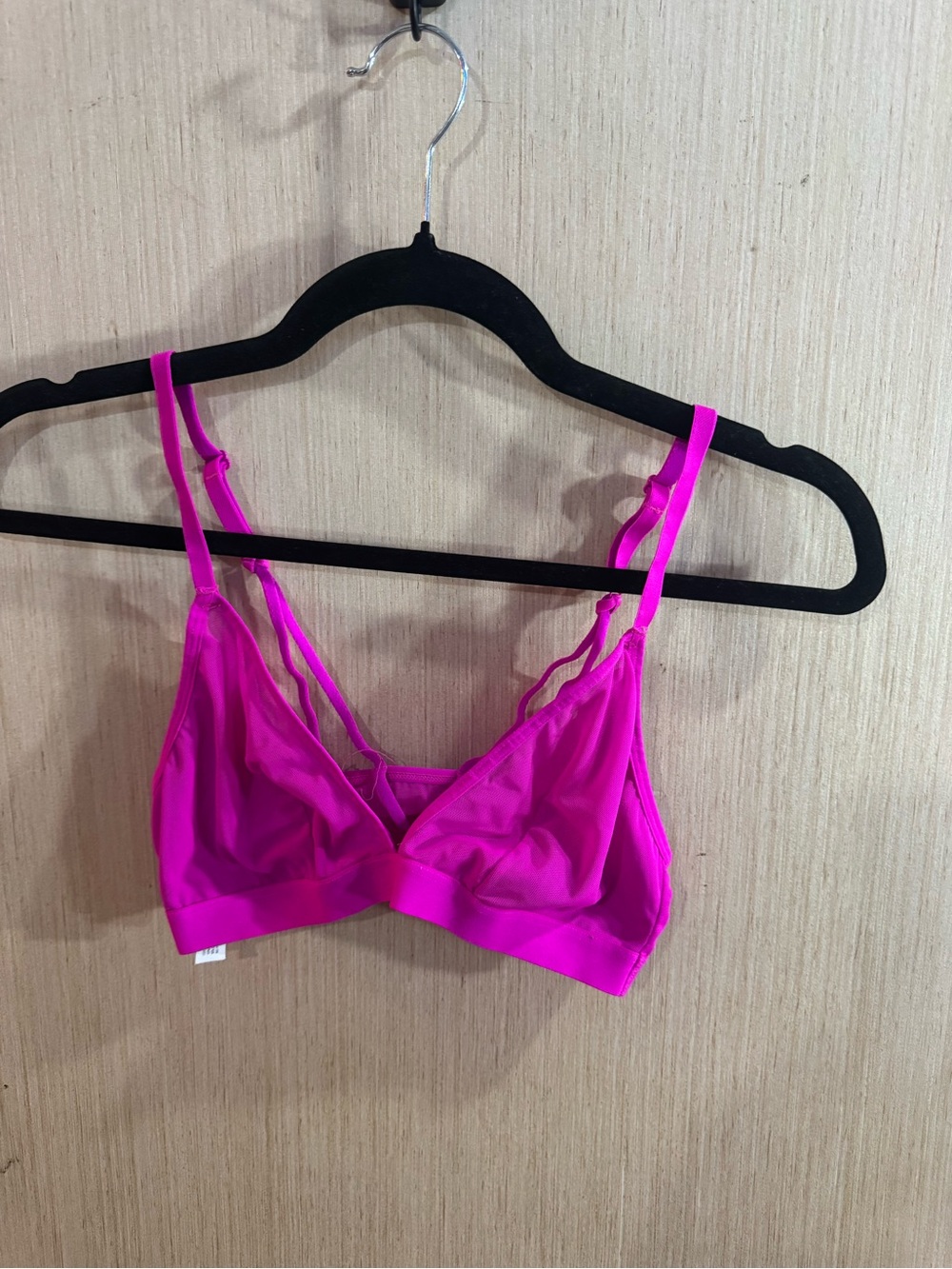 Auden Vibrant Fuchsia Wireless Bralette Size Small